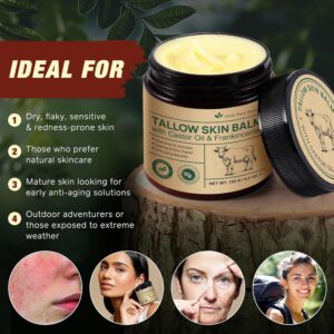 tallow on skin